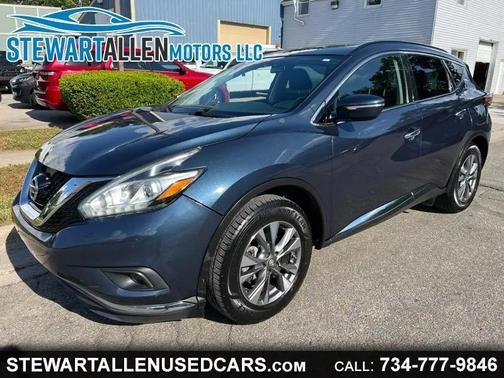 Arctic Blue Metallic 2015 Nissan Murano SV
