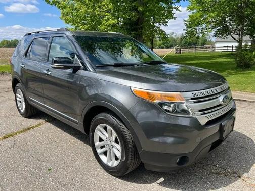 Gray 2015 Ford Explorer XLT
