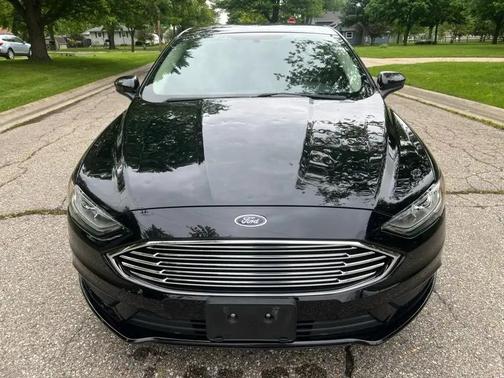 Shadow Black 2017 Ford Fusion SE
