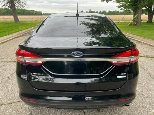 Shadow Black 2017 Ford Fusion SE