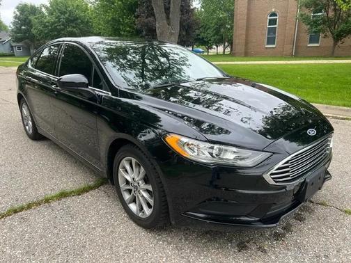 Shadow Black 2017 Ford Fusion SE