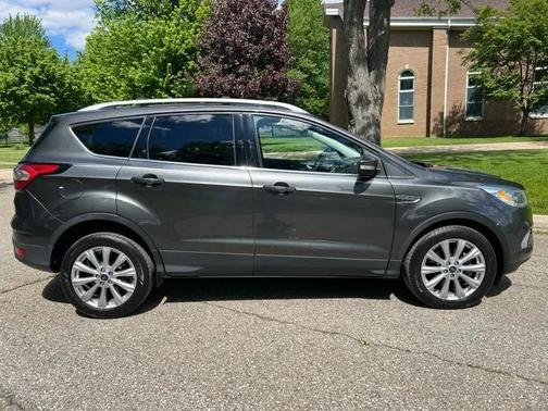 Magnetic Metallic 2017 Ford Escape Titanium