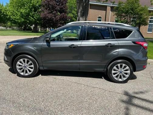 Magnetic Metallic 2017 Ford Escape Titanium