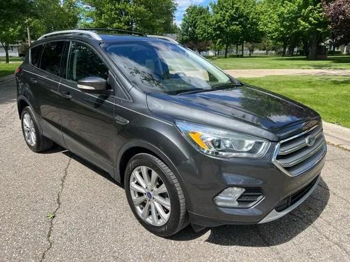 Magnetic Metallic 2017 Ford Escape Titanium