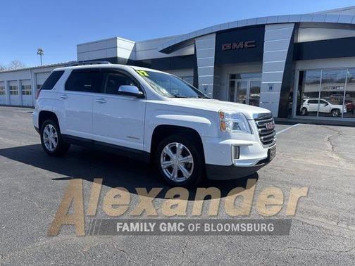 Summit White 2017 GMC Terrain SLT