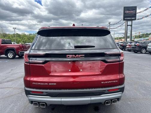 Volcanic Red 2026 GMC Acadia Elevation