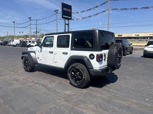 Bright White Clearcoat 2022 Jeep Wrangler Unlimited Sport