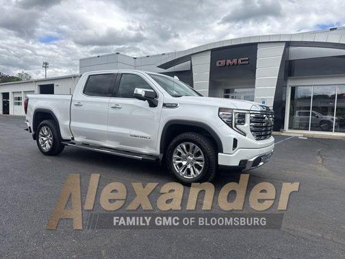 White Frost Tri-Coat 2024 GMC Sierra 1500 Denali