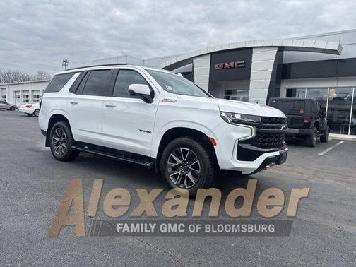 Summit White 2021 Chevrolet Tahoe Z71