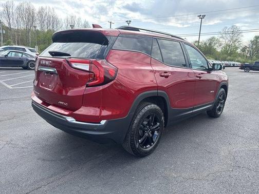 Volcanic Red 2024 GMC Terrain AT4