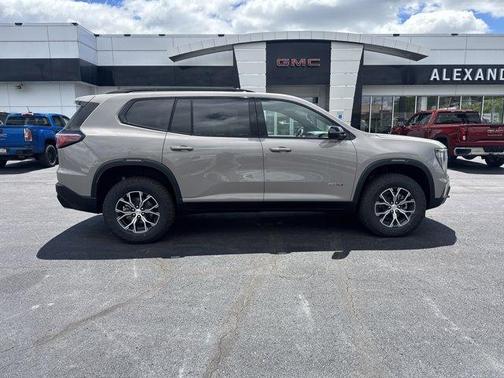 Metallic 2026 GMC Acadia AT4