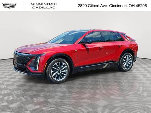 Radiant Red Tintcoat 2024 Cadillac LYRIQ Sport