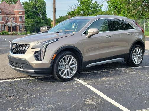 Latte Metallic 2023 Cadillac XT4 Premium Luxury
