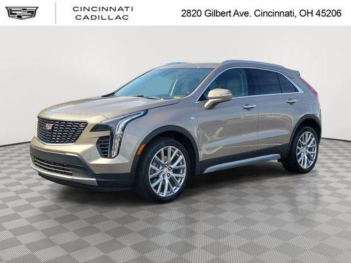 Latte Metallic 2023 Cadillac XT4 Premium Luxury