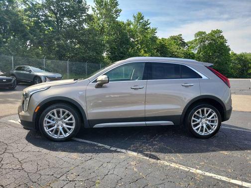 Latte Metallic 2023 Cadillac XT4 Premium Luxury