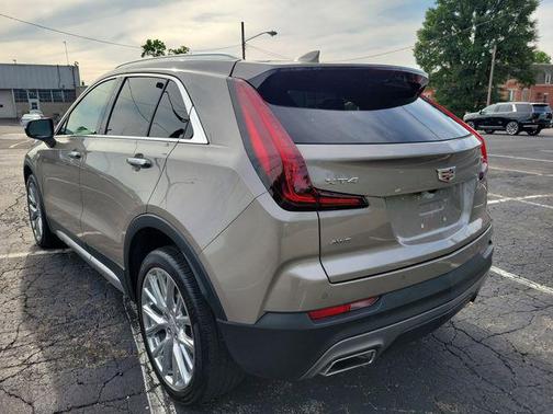 Latte Metallic 2023 Cadillac XT4 Premium Luxury