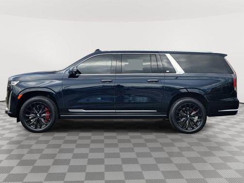 Dark Moon Blue Metallic 2022 Cadillac Escalade ESV Premium Luxury
