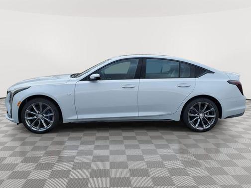 Vibrant White Tricoat 2026 Cadillac CT5 Sport