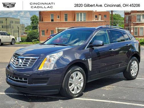 Sapphire Blue Metallic 2015 Cadillac SRX Luxury Collection