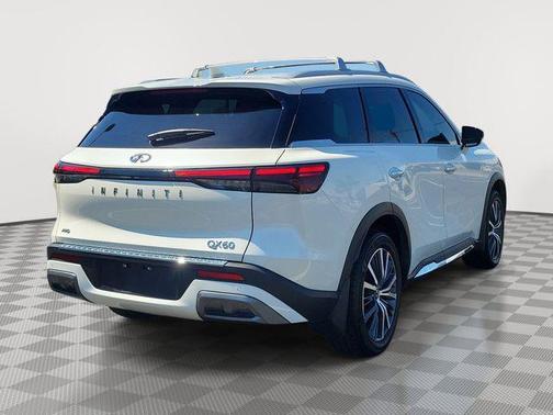 Majestic White 2023 INFINITI QX60 SENSORY