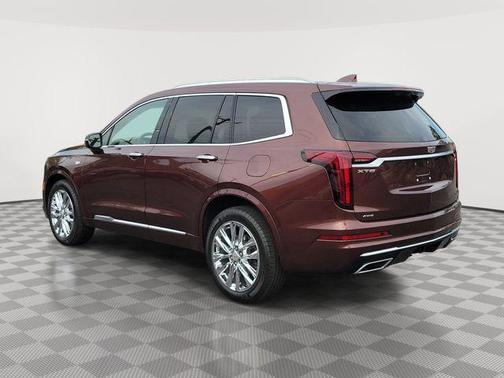 Rosewood Metallic 2022 Cadillac XT6 Premium Luxury AWD