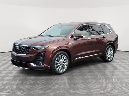 Rosewood Metallic 2022 Cadillac XT6 Premium Luxury AWD