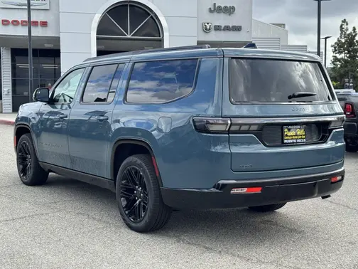 Steel Blue Exterior Paint 2026 Jeep Grand Wagoneer L Limited Reserve