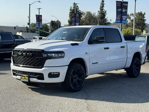 Bright White Clear-Coat Exterior Paint 2026 RAM 1500 Big Horn