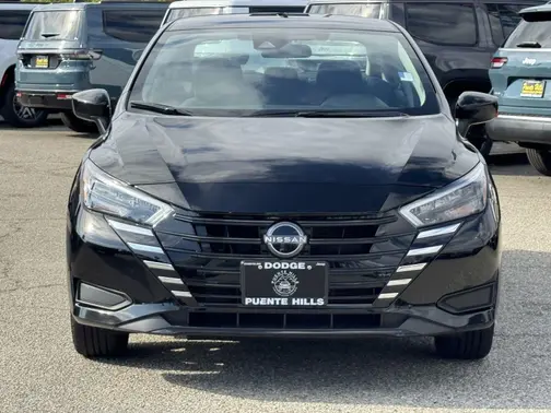 Super Black 2025 Nissan Versa SV