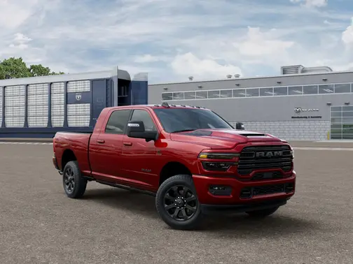 Molten Red Pearl-Coat Exterior Paint 2026 RAM 2500 Laramie