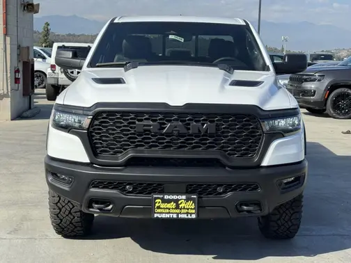 Bright White Clear-Coat Exterior Paint 2026 RAM 1500 Rebel