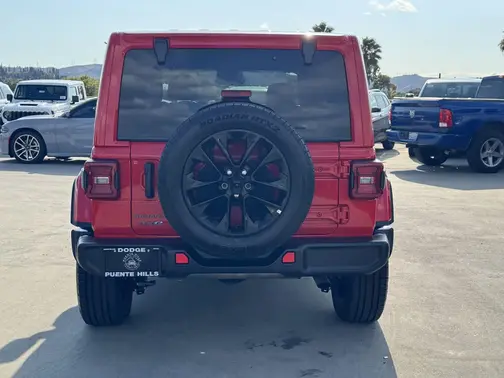 Firecracker Red Clearcoat 2025 Jeep Wrangler 4xe Sahara