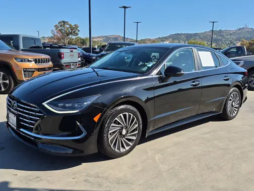 Onyx Black 2023 Hyundai SONATA Hybrid SEL