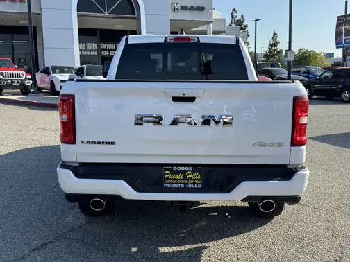 Bright White Clear-Coat Exterior Paint 2026 RAM 1500 Laramie