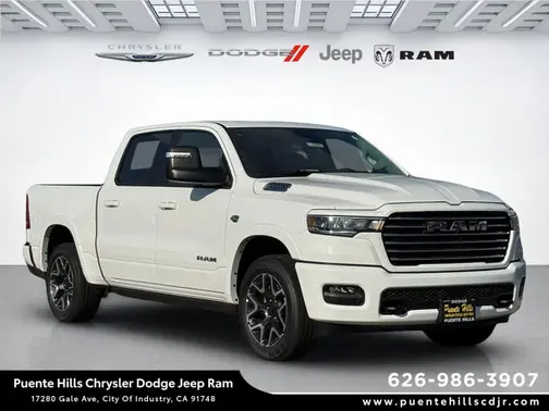 Bright White Clear-Coat Exterior Paint 2026 RAM 1500 Laramie