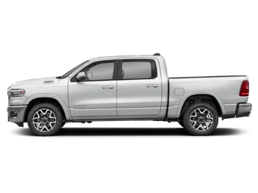 Bright White Clear-Coat Exterior Paint 2026 RAM 1500 Laramie