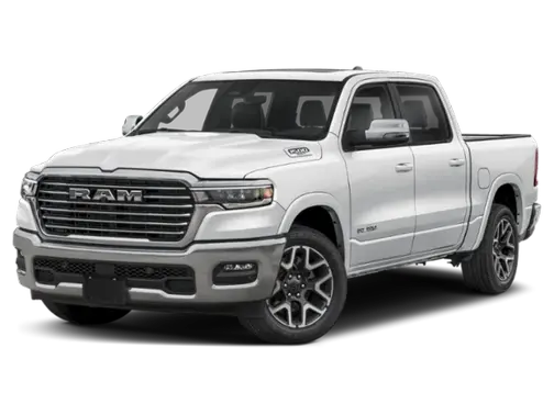 Bright White Clear-Coat Exterior Paint 2026 RAM 1500 Laramie