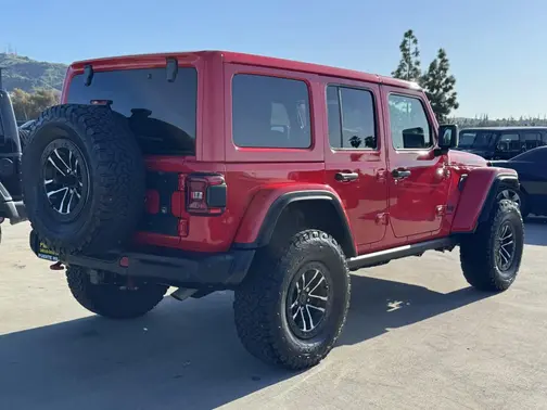 Firecracker Red Clearcoat 2024 Jeep Wrangler Rubicon X