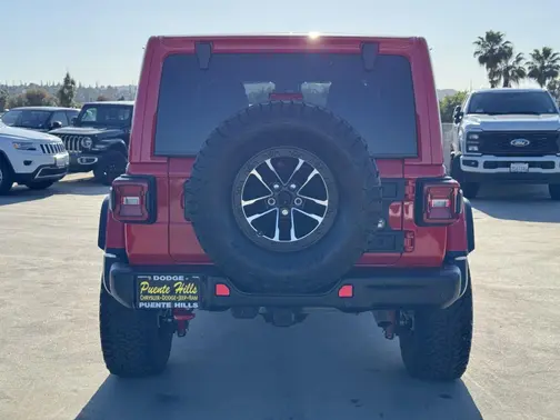 Firecracker Red Clearcoat 2024 Jeep Wrangler Rubicon X