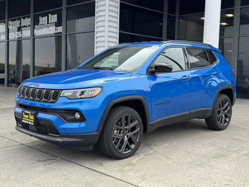 Hydro Blue Pearl-Coat Exterior Paint 2026 Jeep Compass Latitude Altitude