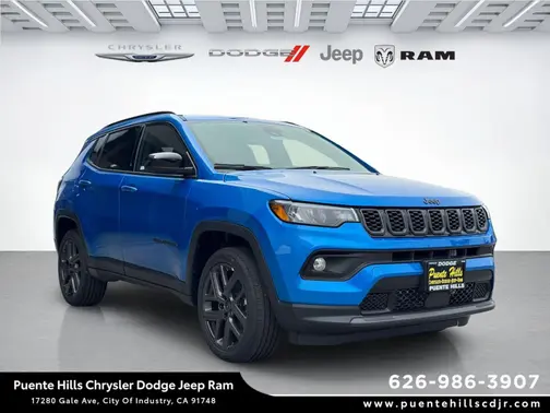 Hydro Blue Pearl-Coat Exterior Paint 2026 Jeep Compass Latitude Altitude