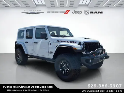 Bright White Clear-Coat Exterior Paint 2026 Jeep Wrangler Rubicon X