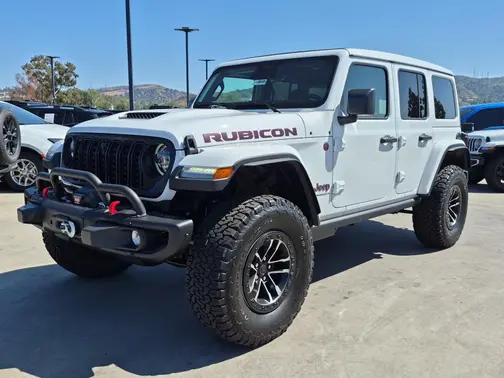 Bright White Clear-Coat Exterior Paint 2026 Jeep Wrangler Rubicon X