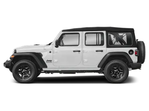 Bright White Clear-Coat Exterior Paint 2026 Jeep Wrangler RUBI