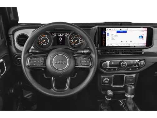 Bright White Clear-Coat Exterior Paint 2026 Jeep Wrangler RUBI