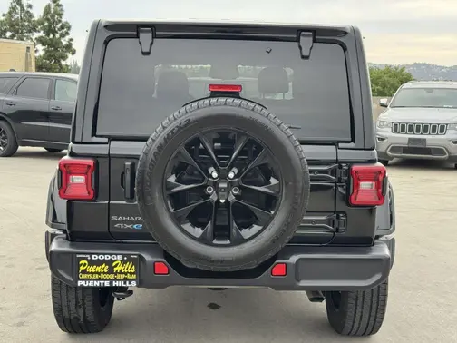 Black Clearcoat 2025 Jeep Wrangler 4xe Sahara