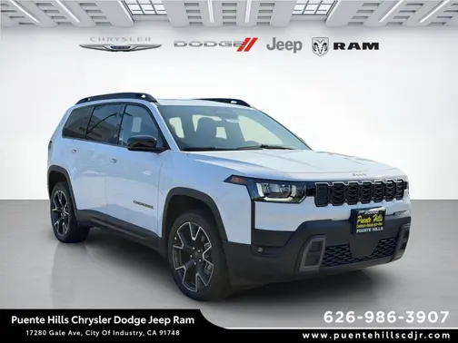 Bright White Clear-Coat Exterior Paint 2026 Jeep Cherokee Overland