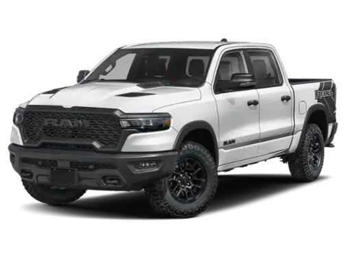 Bright White Clear-Coat Exterior Paint 2026 RAM 1500 Rebel