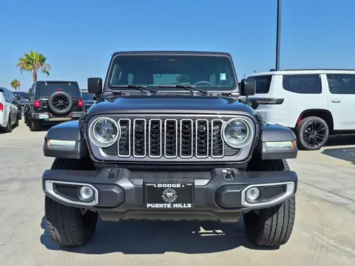 Granite Crystal Metallic Clearcoat 2025 Jeep Wrangler 4xe Sahara