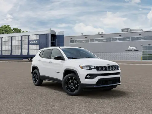 Bright White Clear-Coat Exterior Paint 2026 Jeep Compass Latitude Altitude